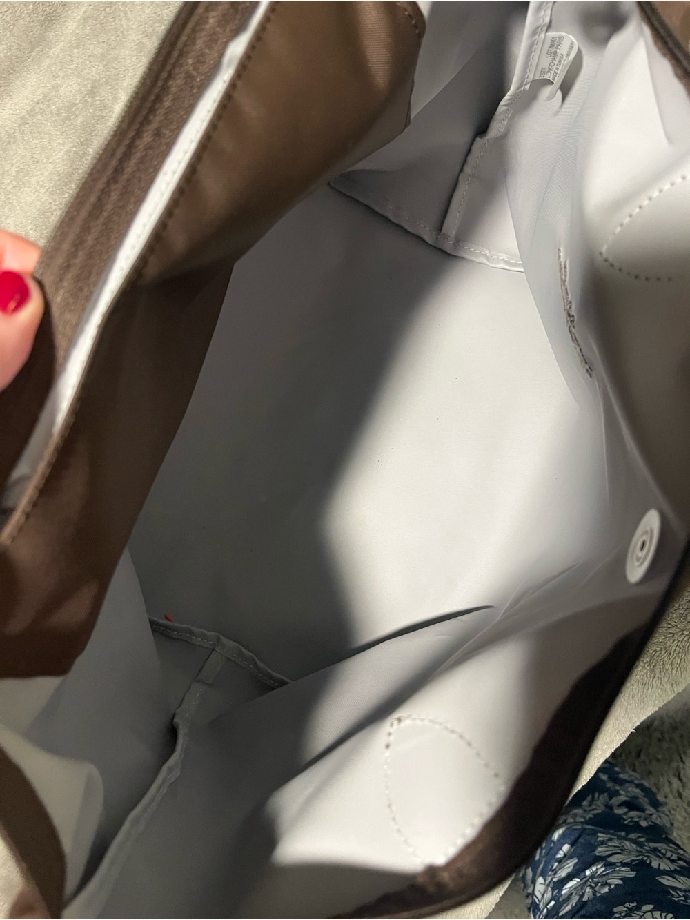 Authentic Longchamp Medium Le Pliage Recycled Nylon Shoulder Tote - Picture 9 of 11